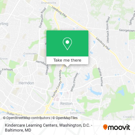 Kindercare Learning Centers map