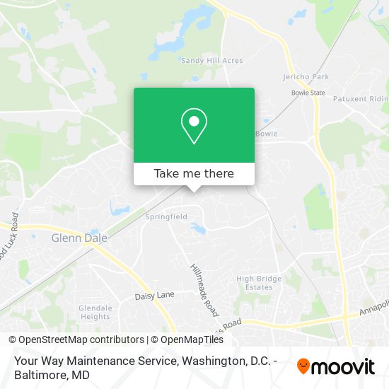 Mapa de Your Way Maintenance Service