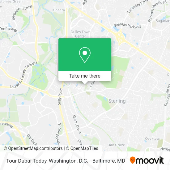 Tour Dubai Today map