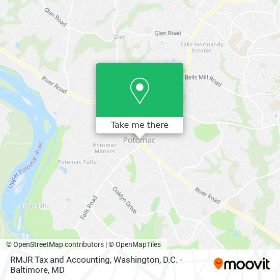 Mapa de RMJR Tax and Accounting