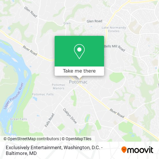 Exclusively Entertainment map