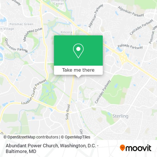 Mapa de Abundant Power Church