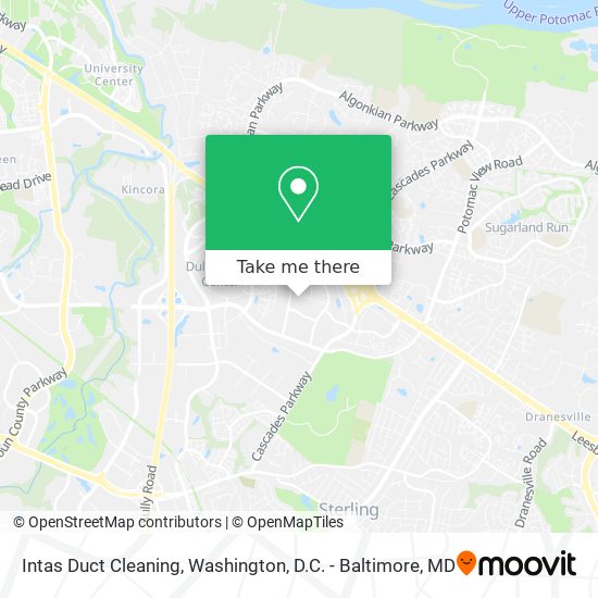 Mapa de Intas Duct Cleaning