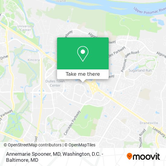 Annemarie Spooner, MD map