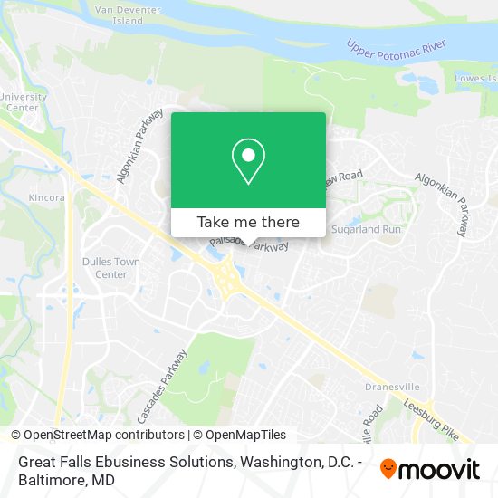 Great Falls Ebusiness Solutions map