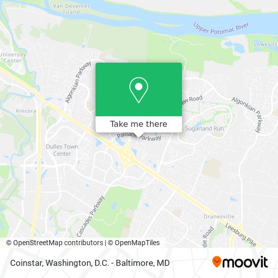 Coinstar map