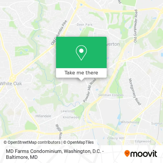 MD Farms Condominium map