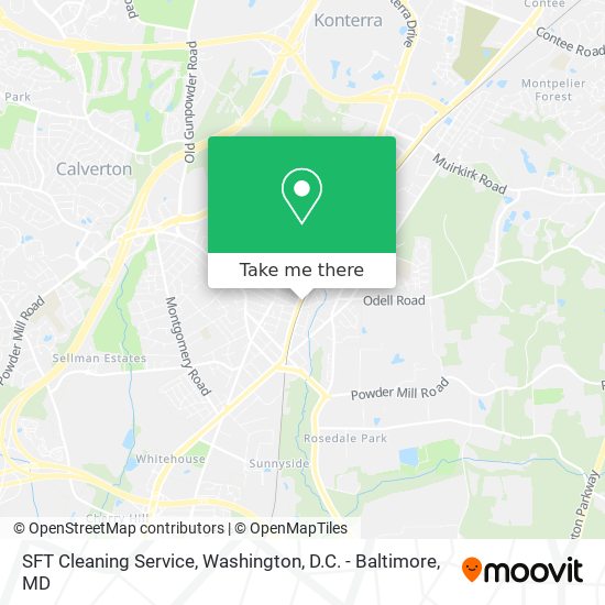 SFT Cleaning Service map