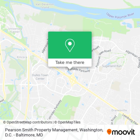 Pearson Smith Property Management map