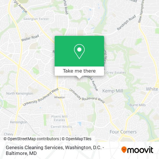 Genesis Cleaning Services map