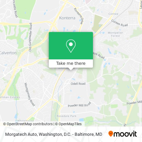 Morgatech Auto map
