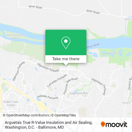 Argueta's True R-Value Insulation and Air Sealing map