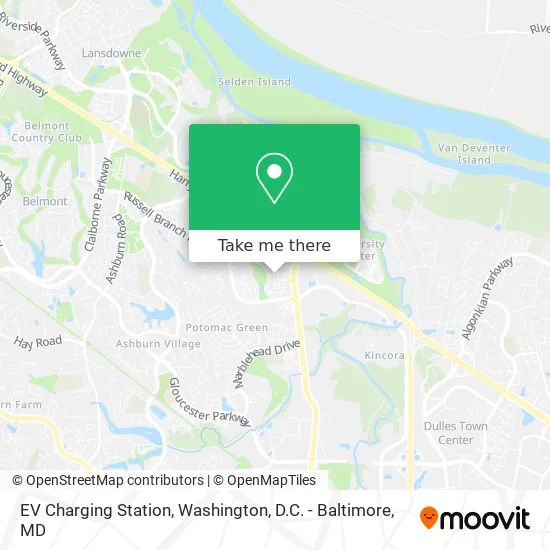 EV Charging Station map