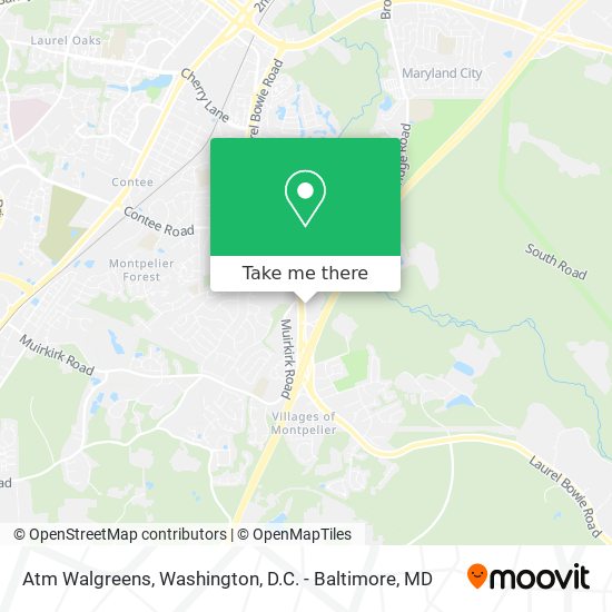 Atm Walgreens map