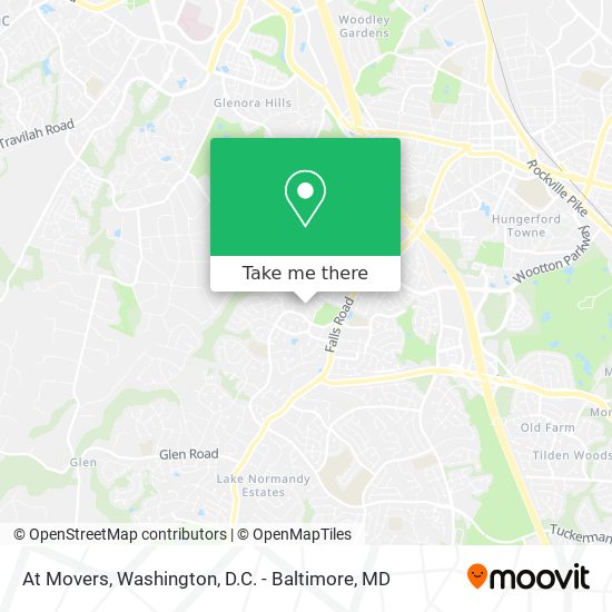 At Movers map