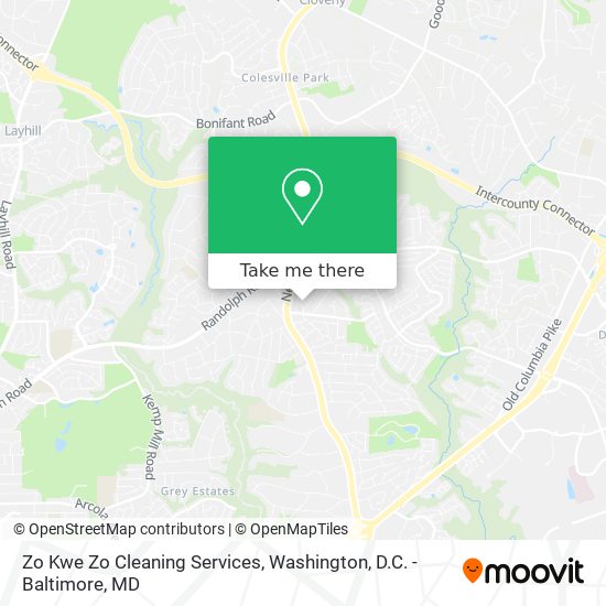 Zo Kwe Zo Cleaning Services map