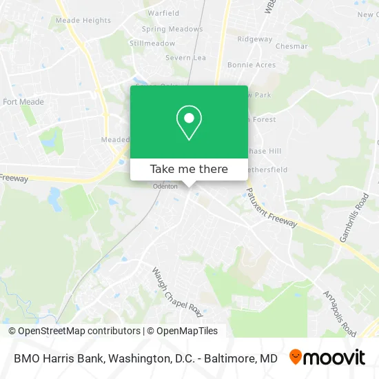Mapa de BMO Harris Bank
