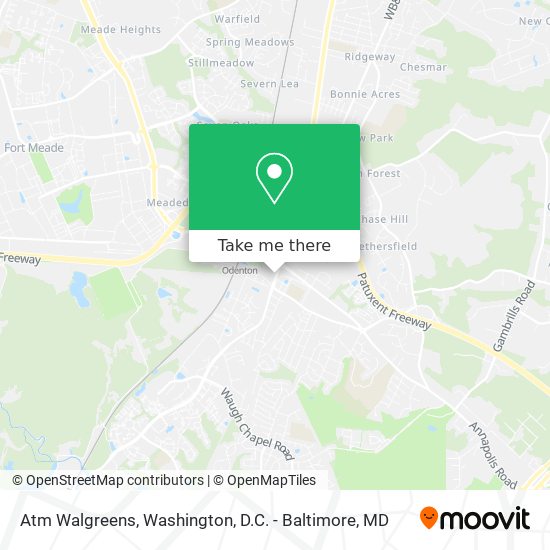 Atm Walgreens map