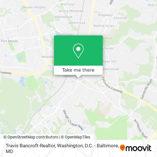 Travis Bancroft-Realtor map