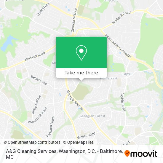 A&G Cleaning Services map