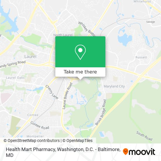 Health Mart Pharmacy map