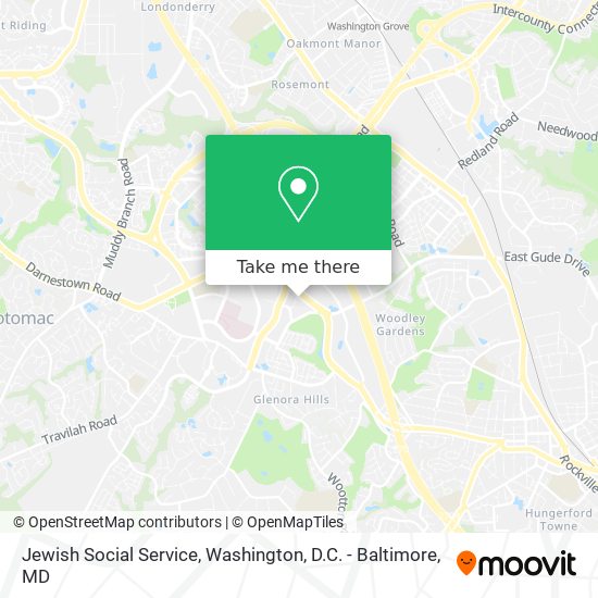 Mapa de Jewish Social Service