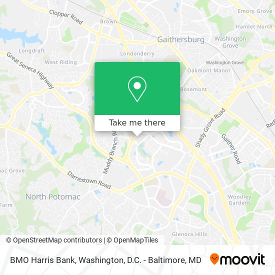 BMO Harris Bank map