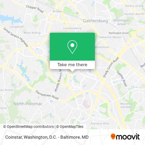 Coinstar map