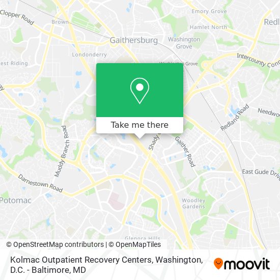 Kolmac Outpatient Recovery Centers map