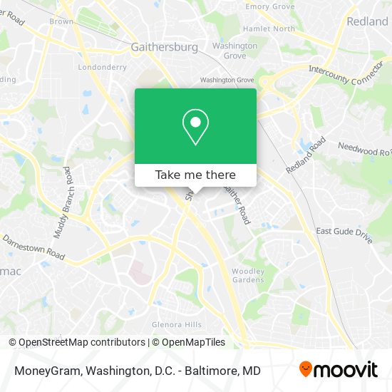 MoneyGram map