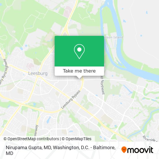 Mapa de Nirupama Gupta, MD