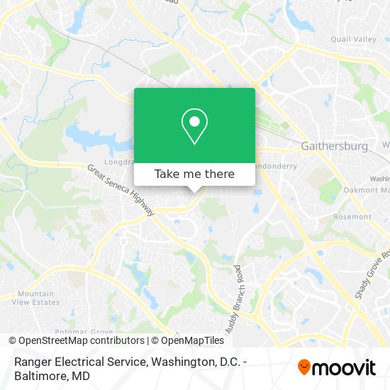 Ranger Electrical Service map