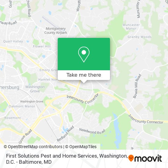 Mapa de First Solutions Pest and Home Services