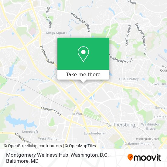 Montgomery Wellness Hub map