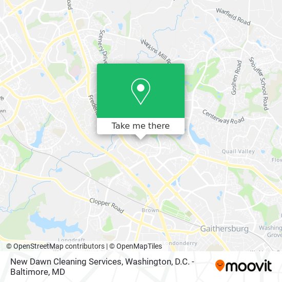 New Dawn Cleaning Services map