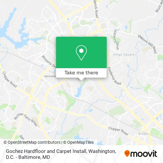 Gochez Hardfloor and Carpet Install map