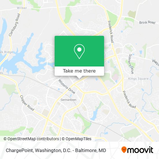 ChargePoint map