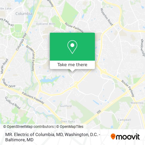 MR. Electric of Columbia, MD map