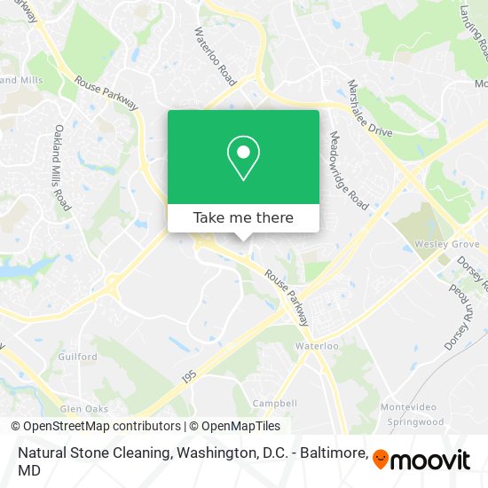 Natural Stone Cleaning map