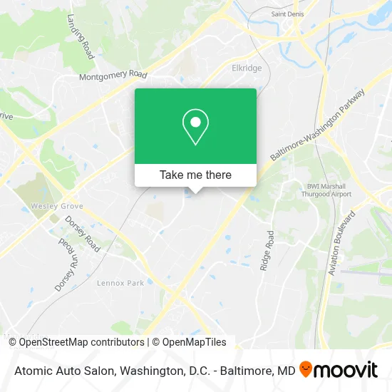 Atomic Auto Salon map