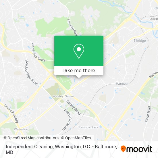 Independent Cleaning map