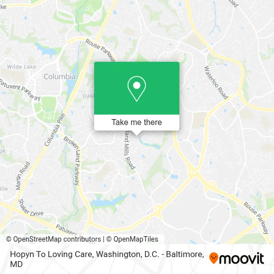 Hopyn To Loving Care map