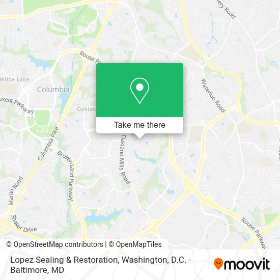 Lopez Sealing & Restoration map