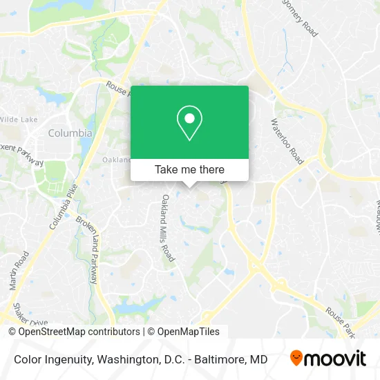 Color Ingenuity map