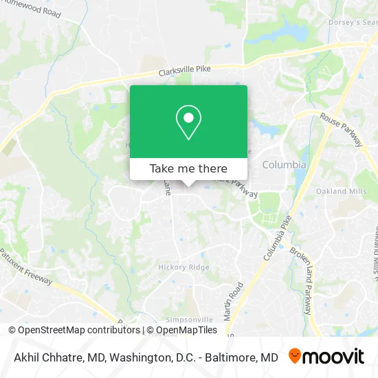 Akhil Chhatre, MD map