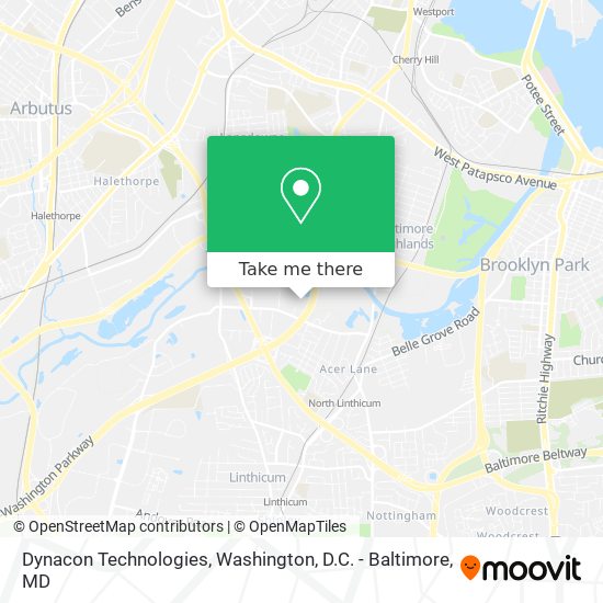 Dynacon Technologies map