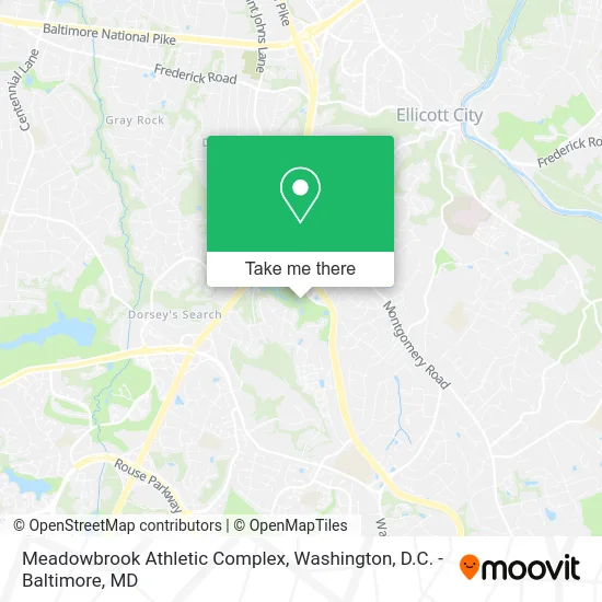 Meadowbrook Athletic Complex map