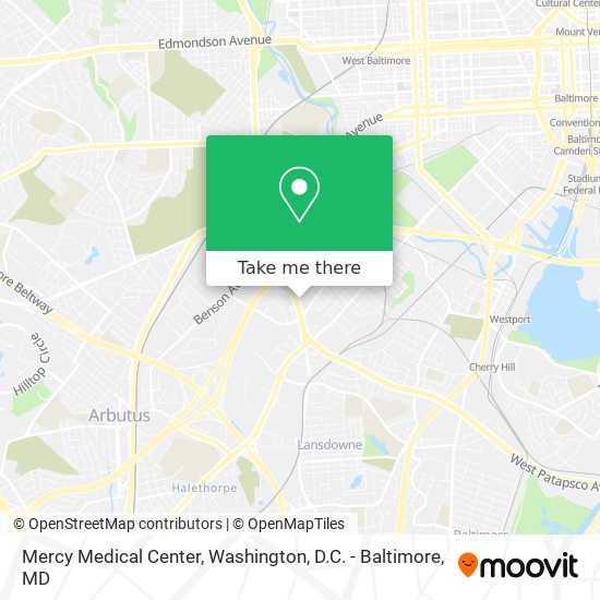 Mercy Medical Center map