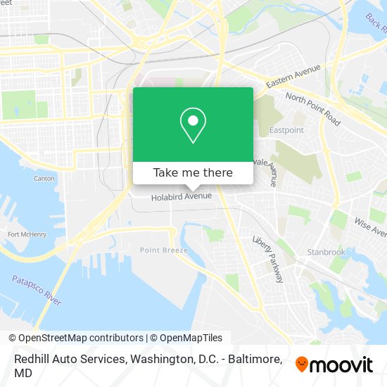 Redhill Auto Services map