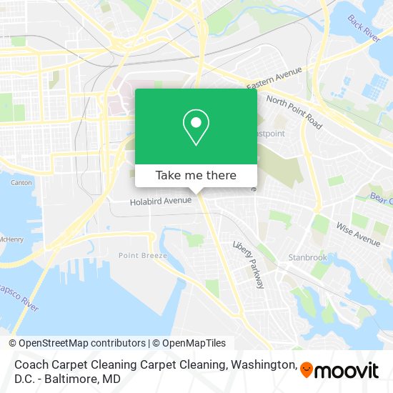 Mapa de Coach Carpet Cleaning Carpet Cleaning